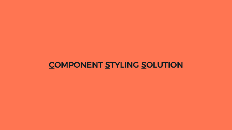 component styling