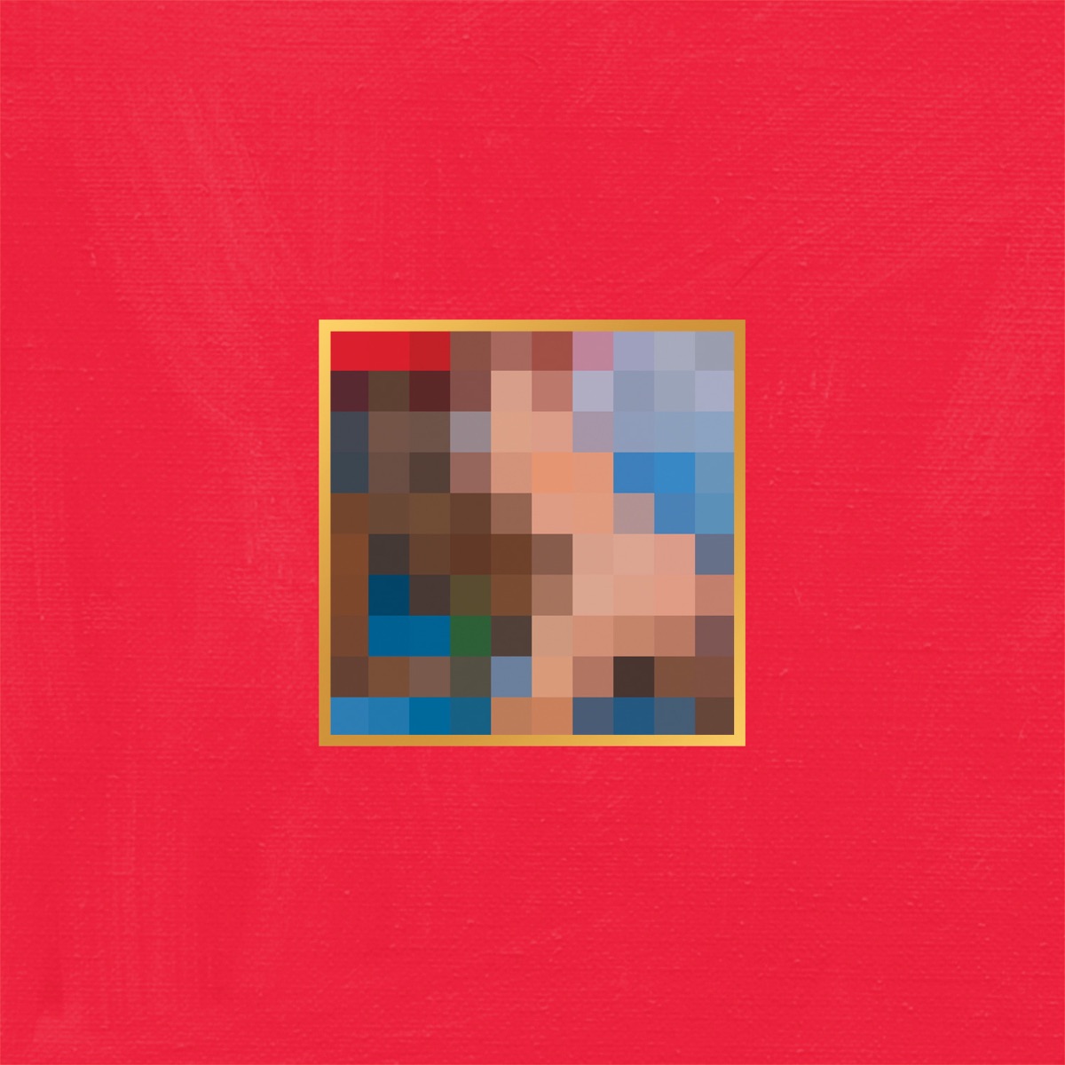 My Beautiful Dark Twisted Fantasy by Kanye West poster